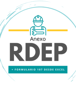 Plantilla Excel Anexo RDEP SRI